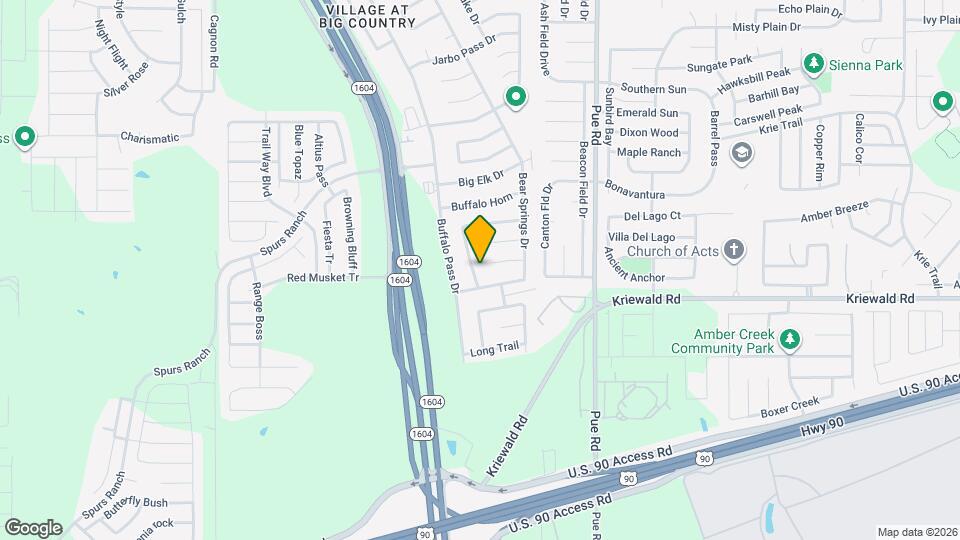 3138 Smoke Creek Mapa y Detalles de la Ubicación