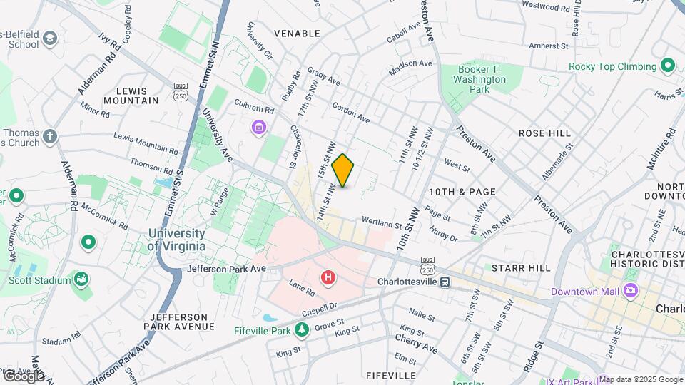 Camden Plaza Mapa y Detalles de la Ubicación