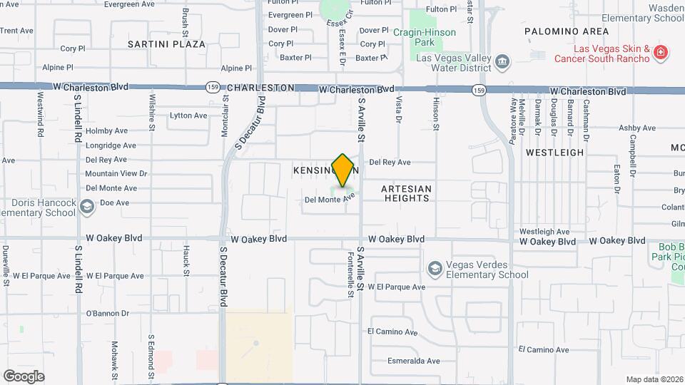 4420 Del Monte Ave Map and Location Details