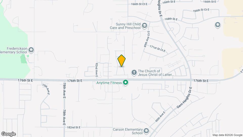 17418 85th Ave Ct E Map and Location Details