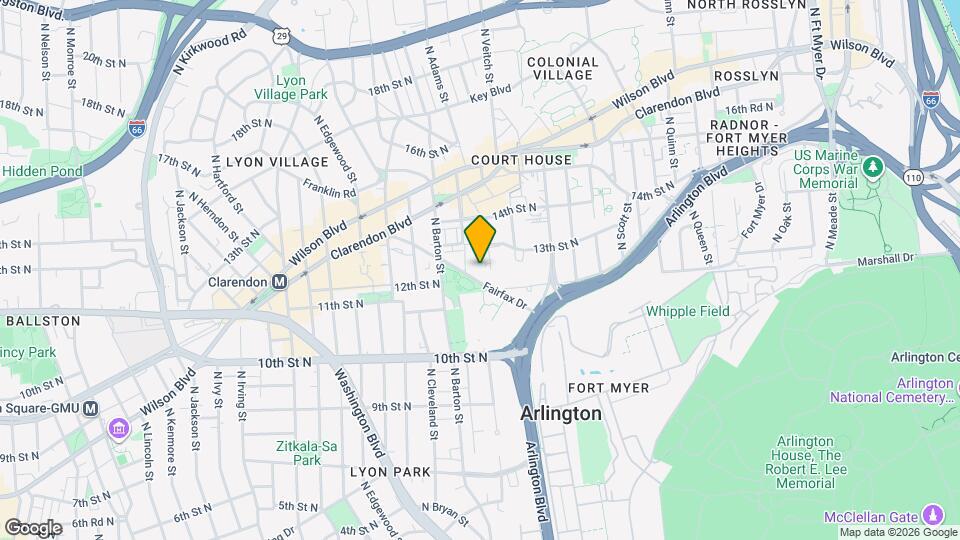 2237 Fairfax Dr Map and Location Details