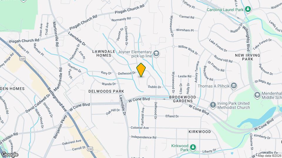 3110 Canterbury St Map and Location Details