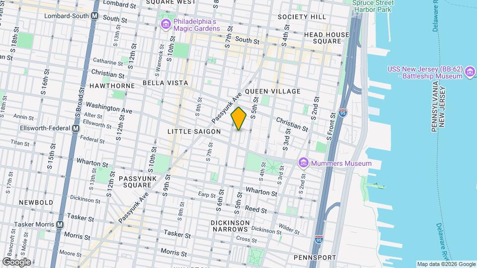 1012-14 S Randolph St Map and Location Details