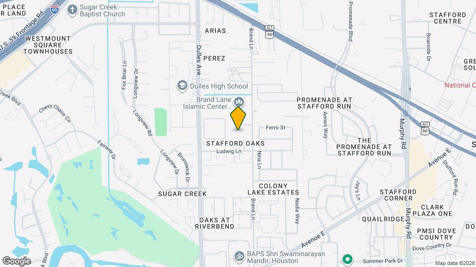 704 Sonfield Dr Map and Location Details