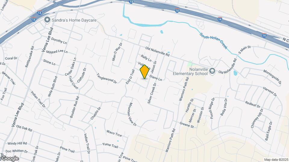 1802 Thomas Ct Map and Location Details
