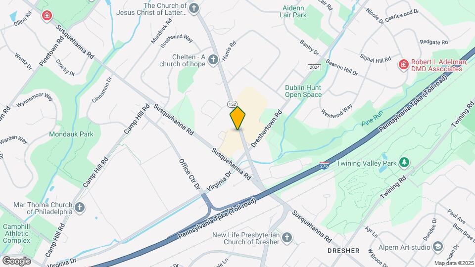 1651 Limekiln Pike Mapa y Detalles de la Ubicación