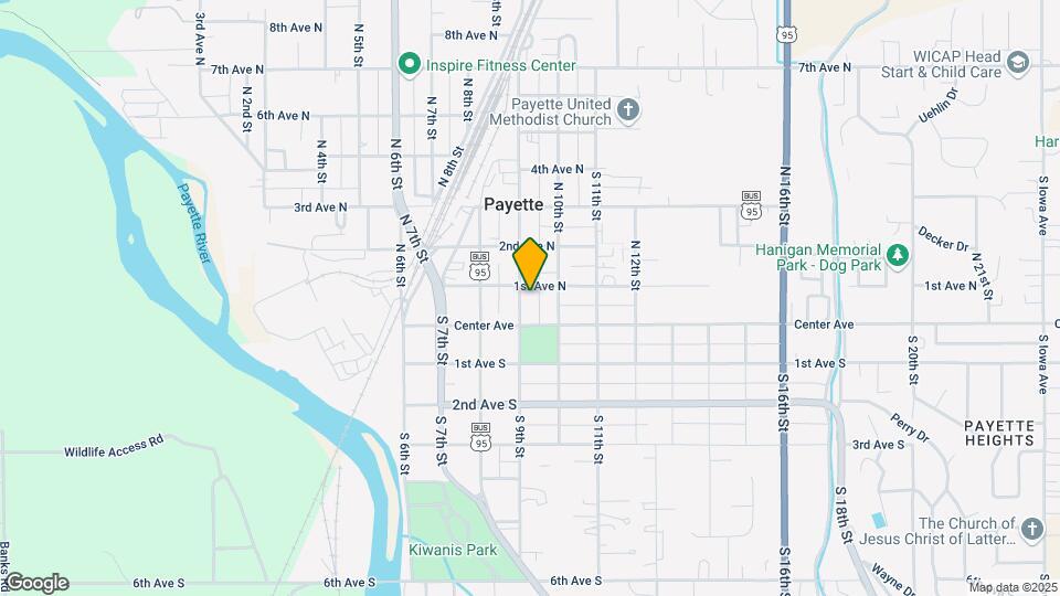 Payette Plaza Map and Location Details