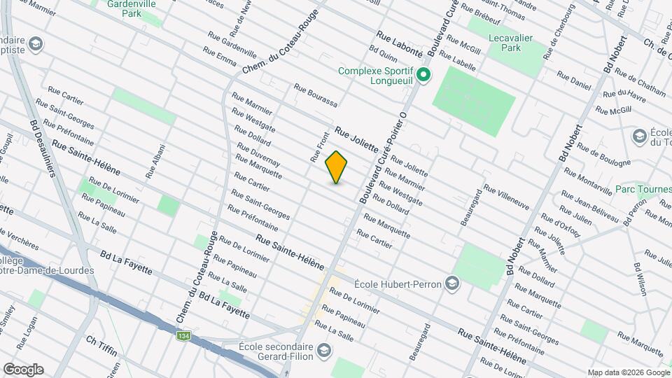 1819 Duvernay Rue Map and Location Details