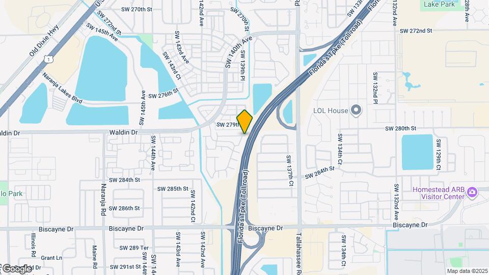 28015 SW 139th Ct Map and Location Details
