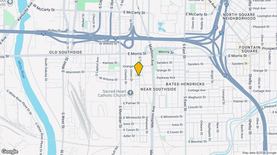 1360 S Talbott St Map and Location Details