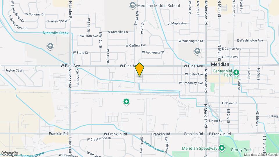 701 W Idaho Ave Map and Location Details