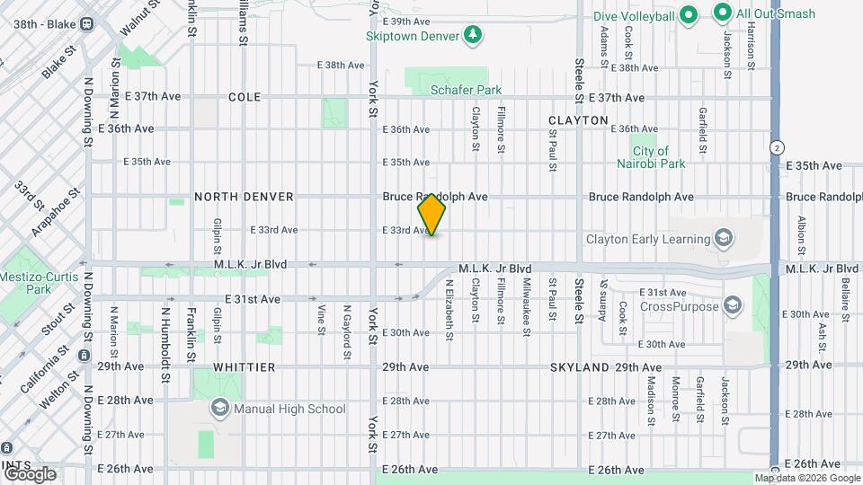 3242 Columbine St, Unit 3242 N. Columbine St Mapa y Detalles de la Ubicación