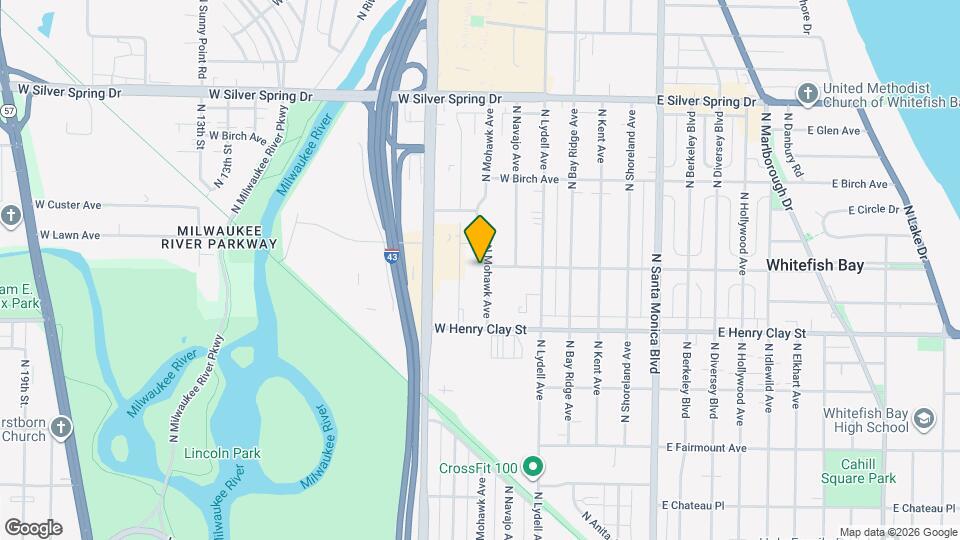 5295 N Mohawk Ave Map and Location Details