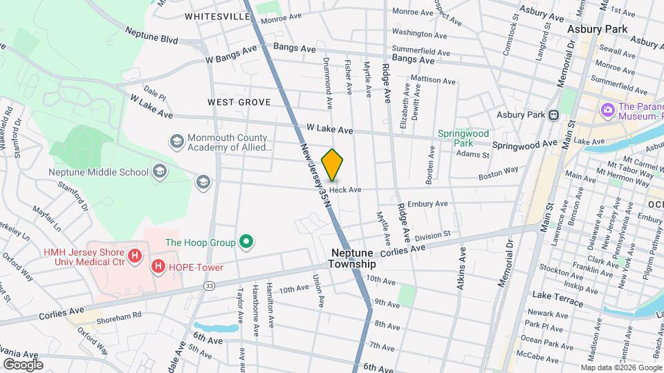 207 Drummond Ave Map and Location Details