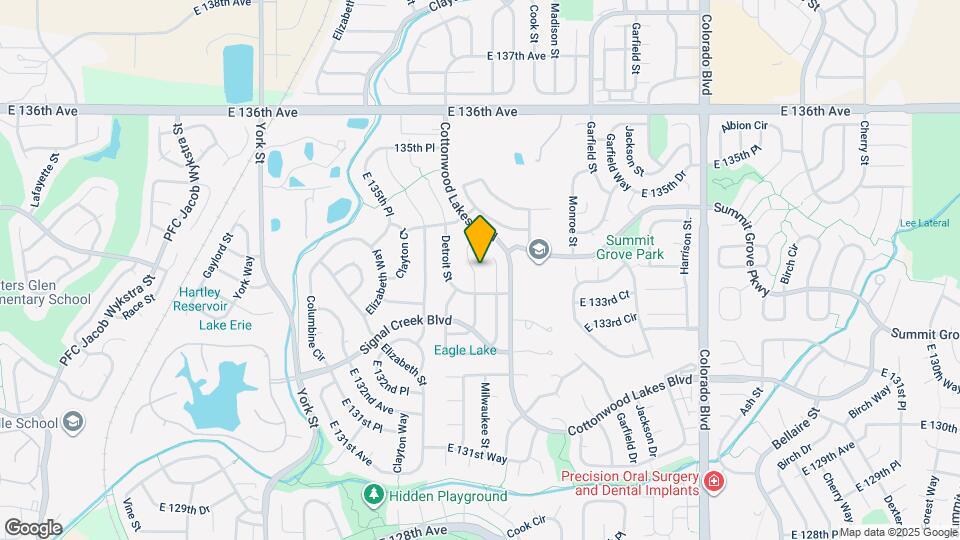 13512 Fillmore Ct Map and Location Details