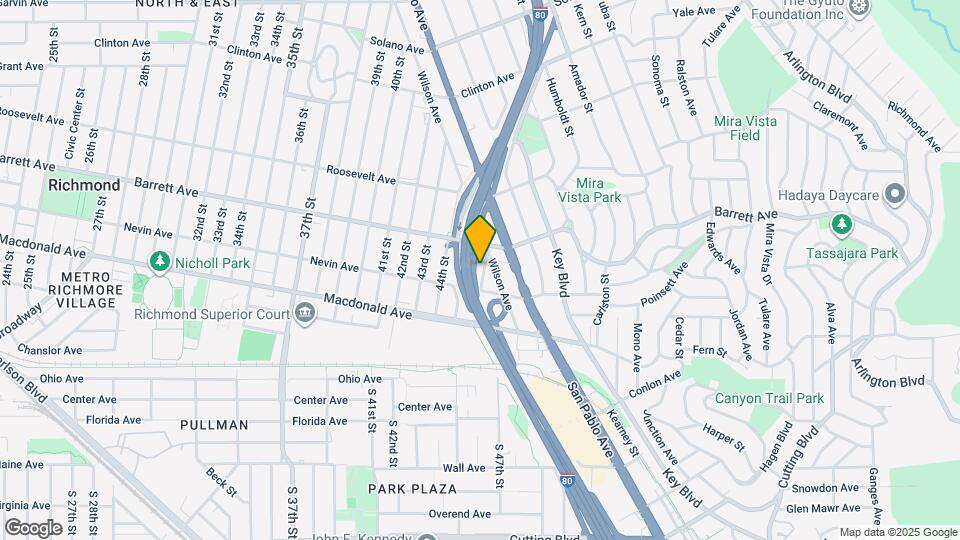 435 46th St Map and Location Details