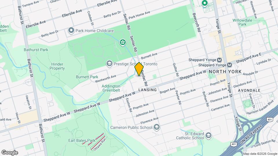 Ravine Homes on Senlac Map and Location Details