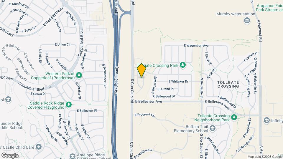 4947 S Addison Way Map and Location Details