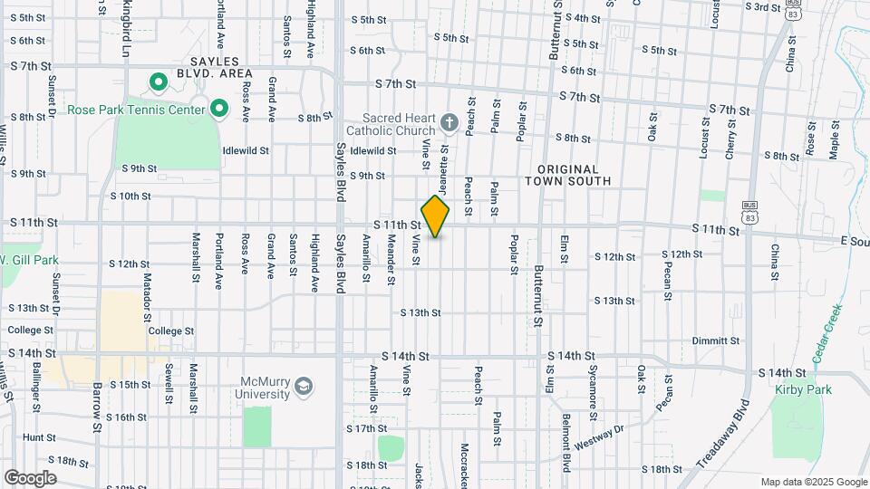 1142 Jeanette St Map and Location Details