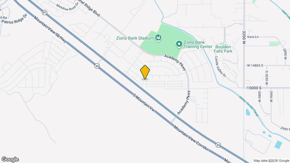 14962 S Soft Whisper Wy Map and Location Details