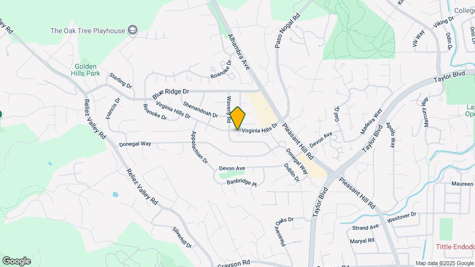163 Virginia Hills Dr Map and Location Details