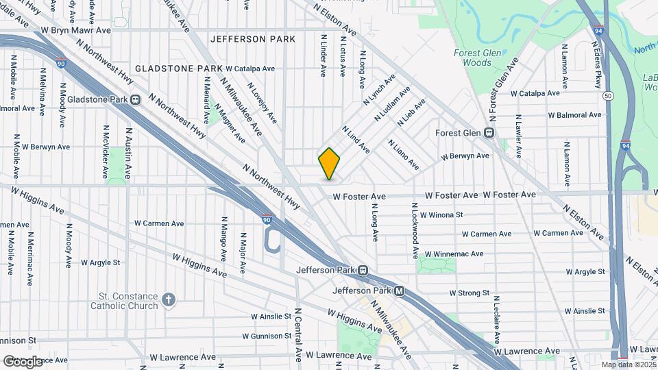 5528 W Gettysburg St, Unit 3 Map and Location Details
