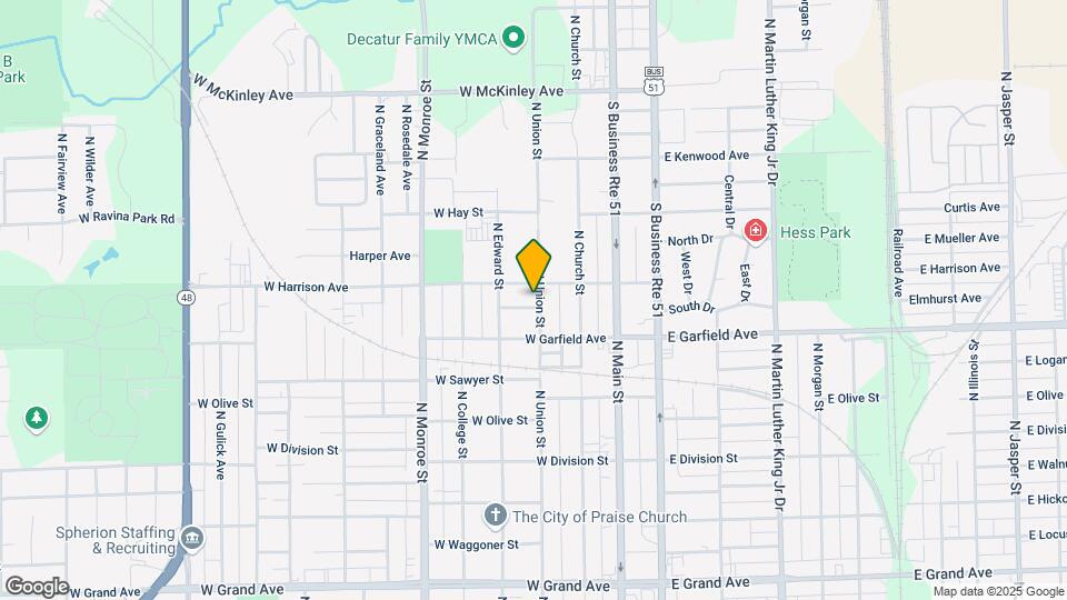 2055 N Union St Map and Location Details