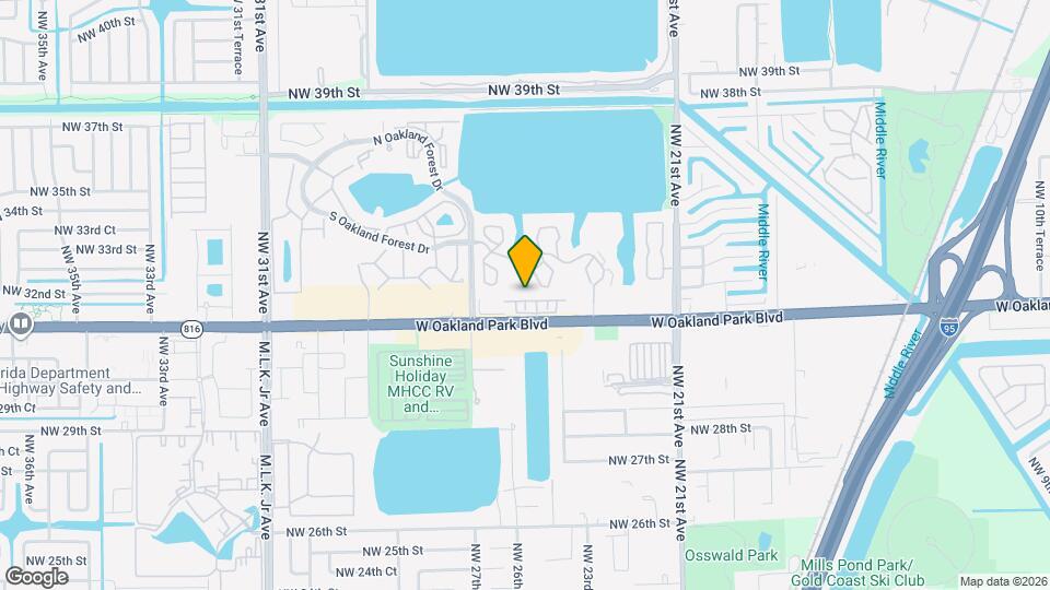 2521 NW 31st Ct Map and Location Details