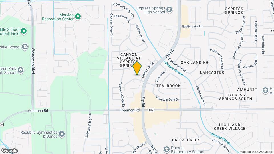 20519 Lantern Springs Ln Map and Location Details