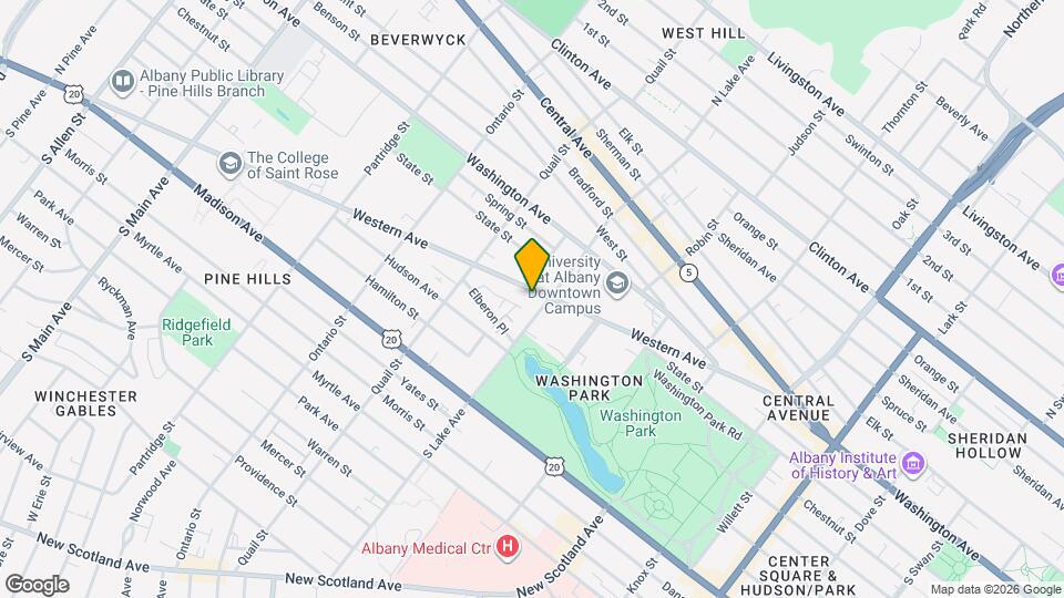 152 Western Ave Map and Location Details