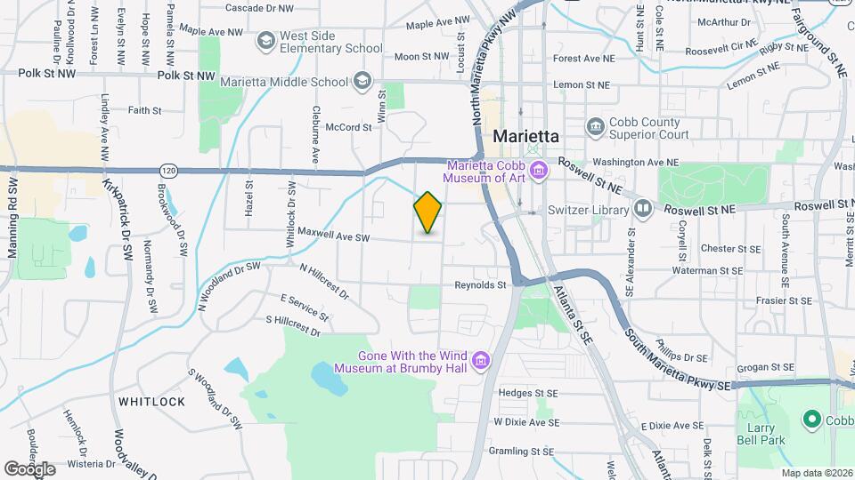 86 Maxwell Ave SW Map and Location Details