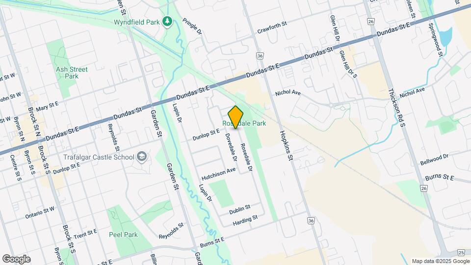 306 Rosedale Dr Map and Location Details