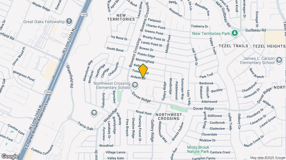 9908 Ardash Ln Map and Location Details