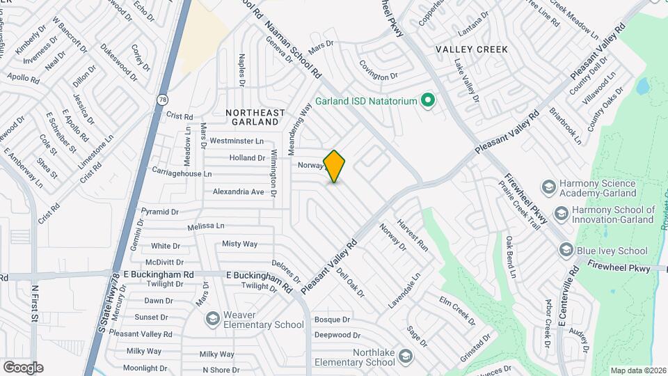 2426 Denmark Dr Map and Location Details