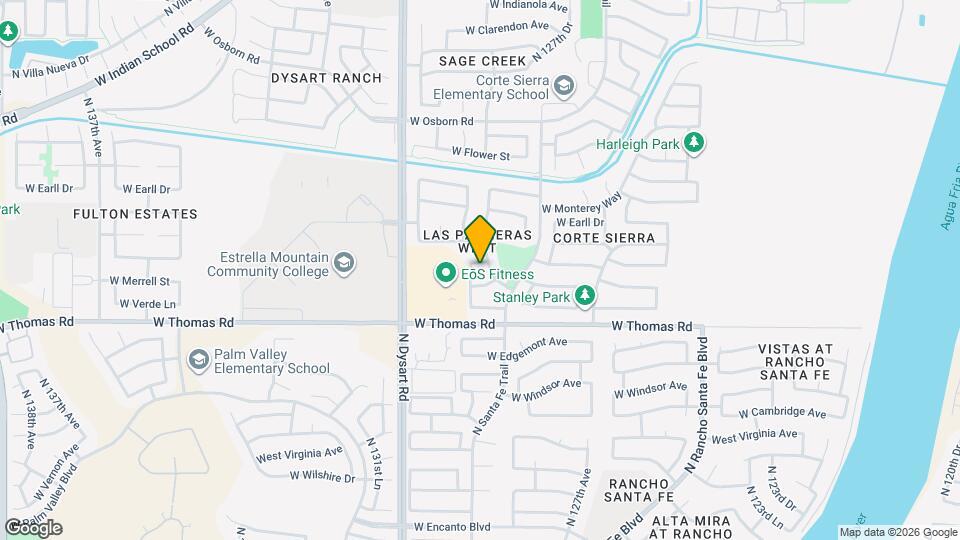12955 W Catalina Dr Mapa y Detalles de la Ubicación