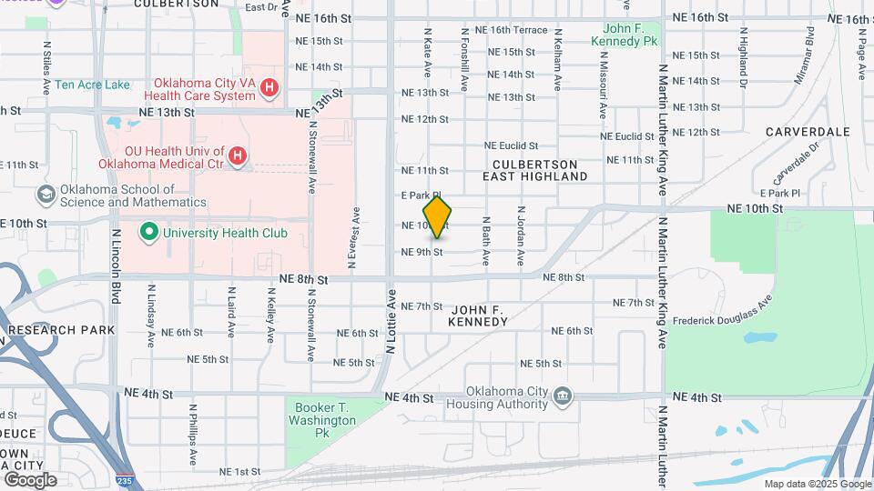 1409 NE 9th St Mapa y Detalles de la Ubicación