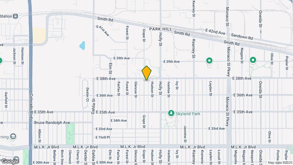 3680 Grape St Map and Location Details
