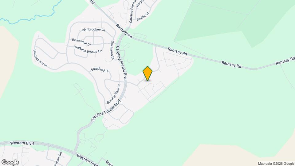 900 Springwood Dr Map and Location Details