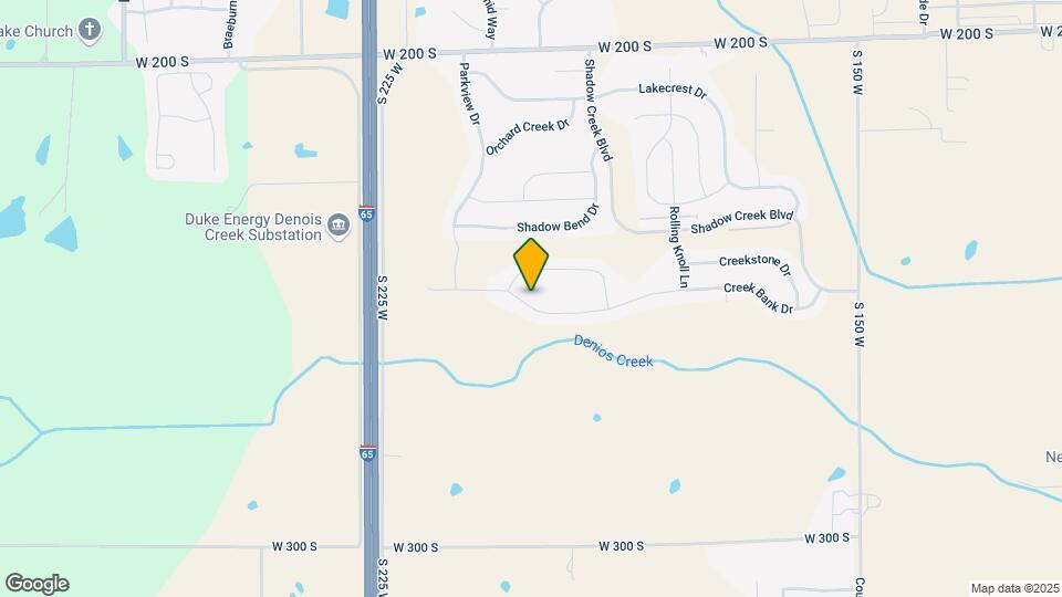 2446 Creek Bank Dr Map and Location Details