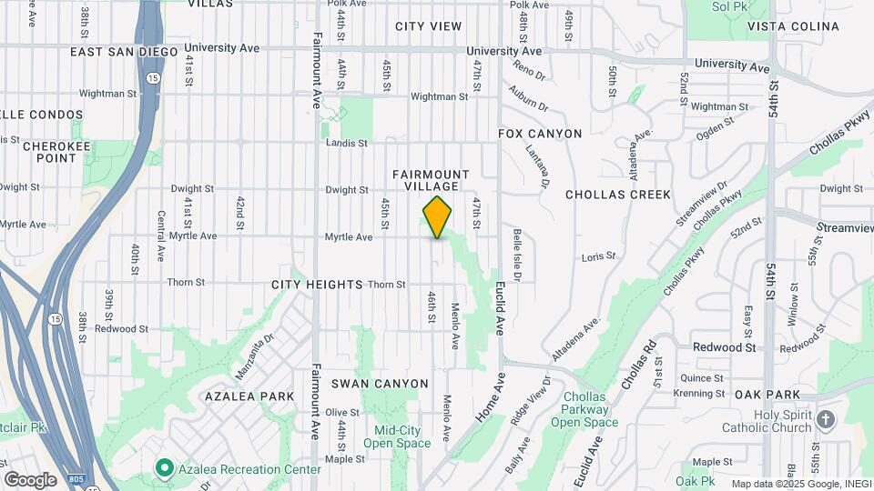 3435-3437 46th St Map and Location Details