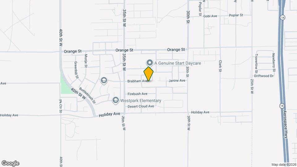 3308 Brabham Ave Map and Location Details