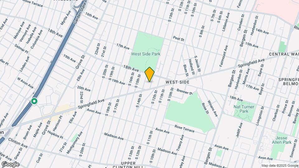 649 S 13th St Map and Location Details