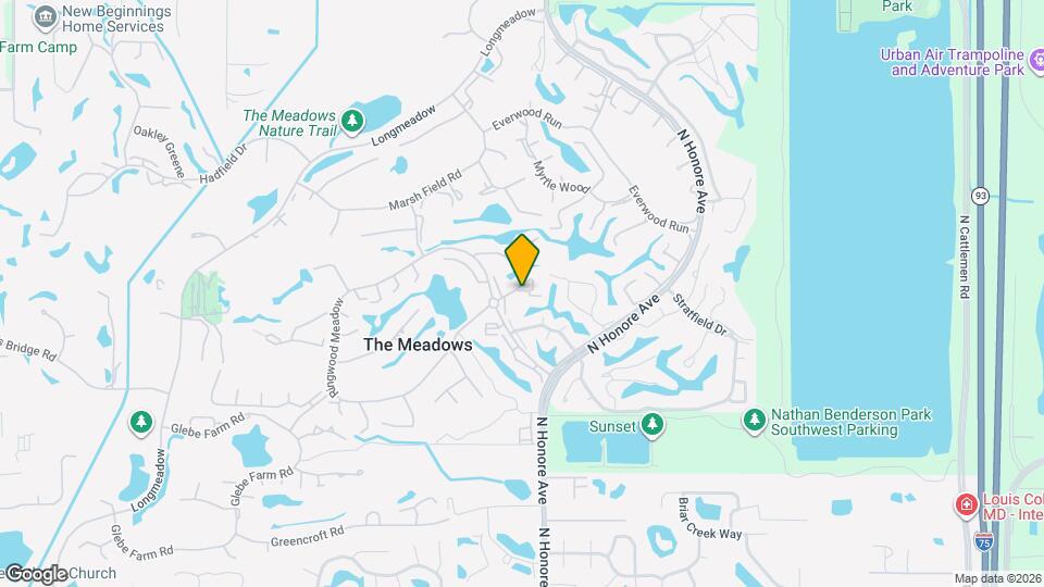 5212 Lake Village Dr Map and Location Details