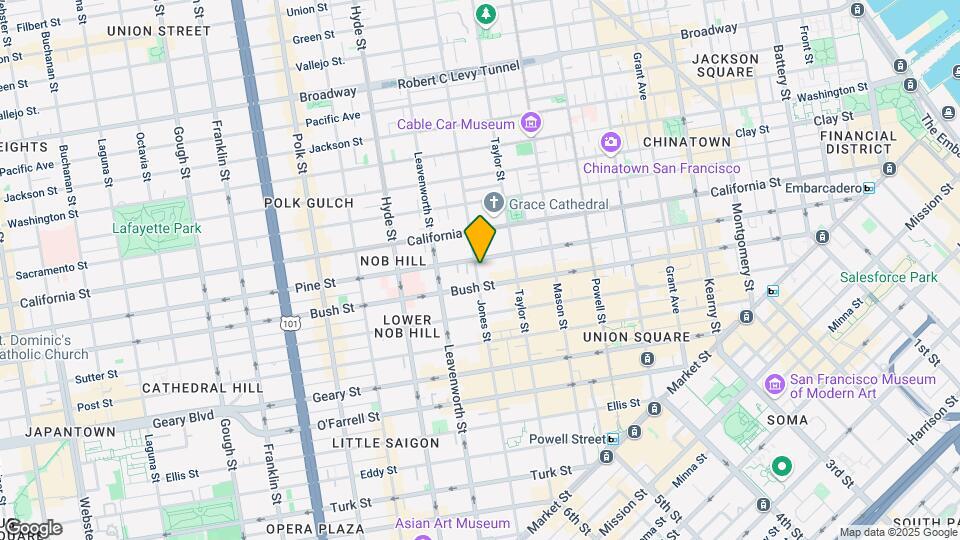 940 Jones St Map and Location Details