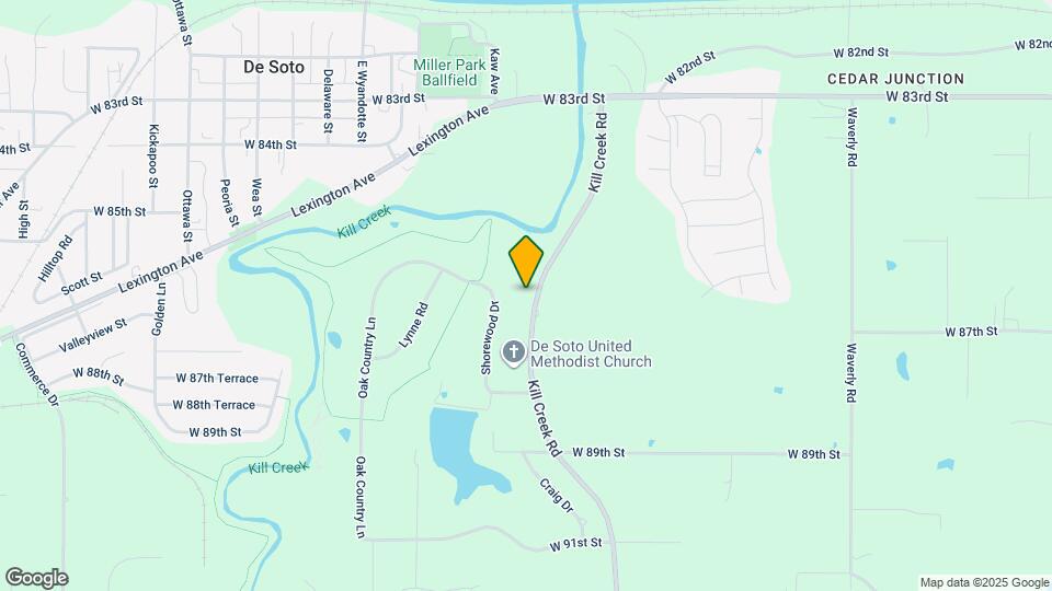 8580 Kill Creek Rd Map and Location Details