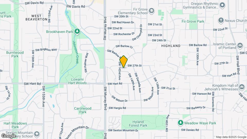 7220 SW 140th Ave Map and Location Details