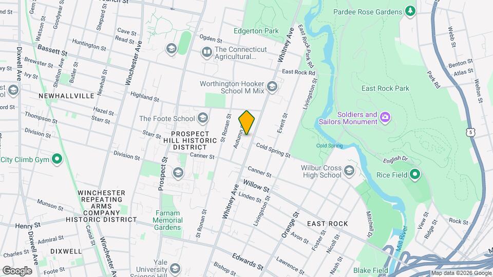 572 Whitney Ave, Unit 3E Map and Location Details