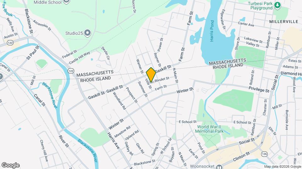 38 Vine St Map and Location Details