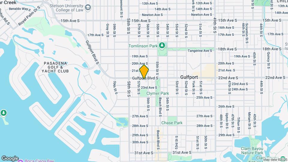 5618 Gulfport Blvd S Map and Location Details