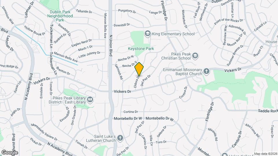 5775 Eldora Dr, Unit 6-0144-304 Map and Location Details